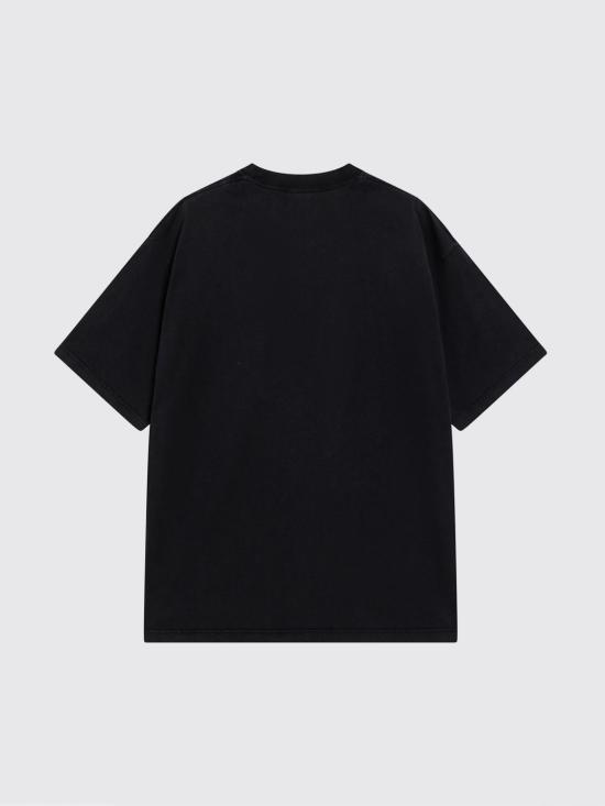 26FW 발렌시아가 디 어드레스 미디엄 핏 티셔츠 764235TUVO6 1041 Black - BALENCIAGA