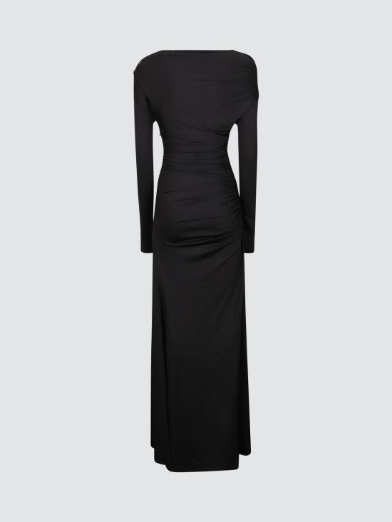 26FW 빅토리아 베컴 롱 원피스 1426JDR007621A 1 Black - VICTORIA BECKHAM