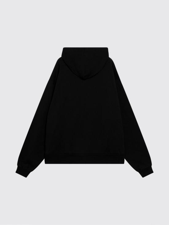 26FW 발렌시아가 더 도어 오버사이즈 집업 후디 850338TUVQ9 1000 Black - BALENCIAGA