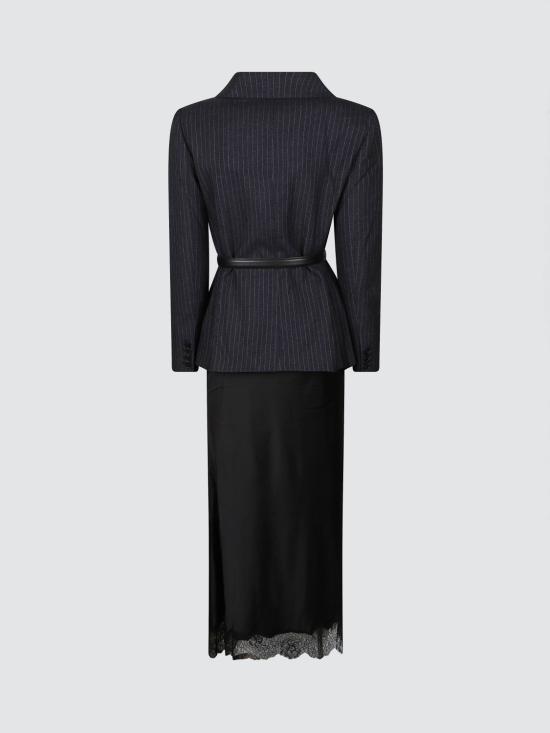 26FW 셀프 포트레이트 롱 원피스 AW26061MGR Grey - SELF PORTRAIT