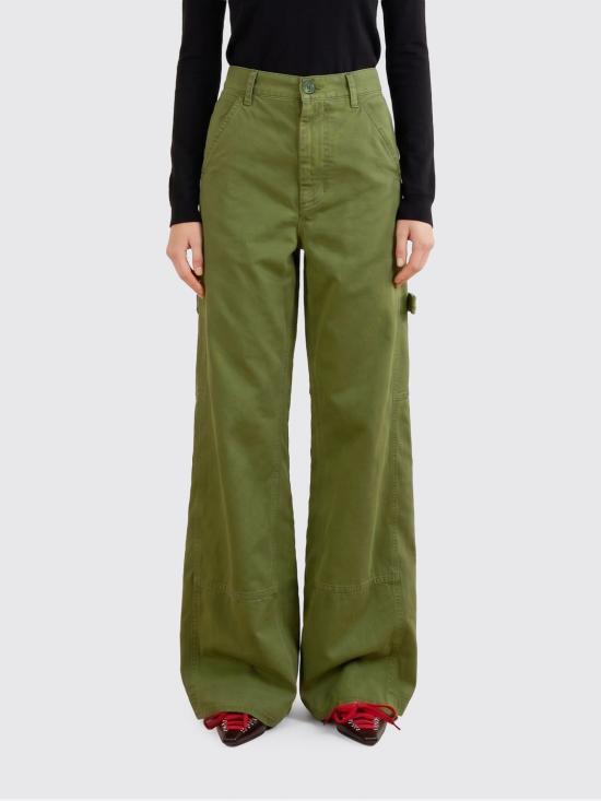 26FW 마르니 팬츠 PAMA0662GXUSCZ27 00V44 Green