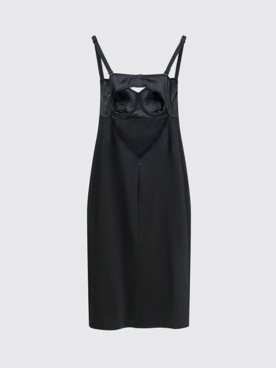 26FW 돌체앤가바나 롱 원피스 F6DBXTFUGKF N0000 Black - DOLCE & GABBANA