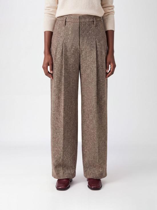 26FW 브루넬로 쿠치넬리 팬츠 MD002P9302 C002 Brown