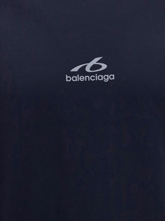 26FW 발렌시아가 테크웨어 롱 슬리브 티셔츠 A000NQTUVN7 8502 Navy - BALENCIAGA