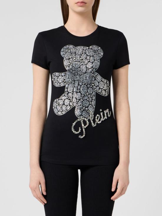 26FW 필립 플레인 반팔 티셔츠 FAFCWTK3992PJY002N 02 Black