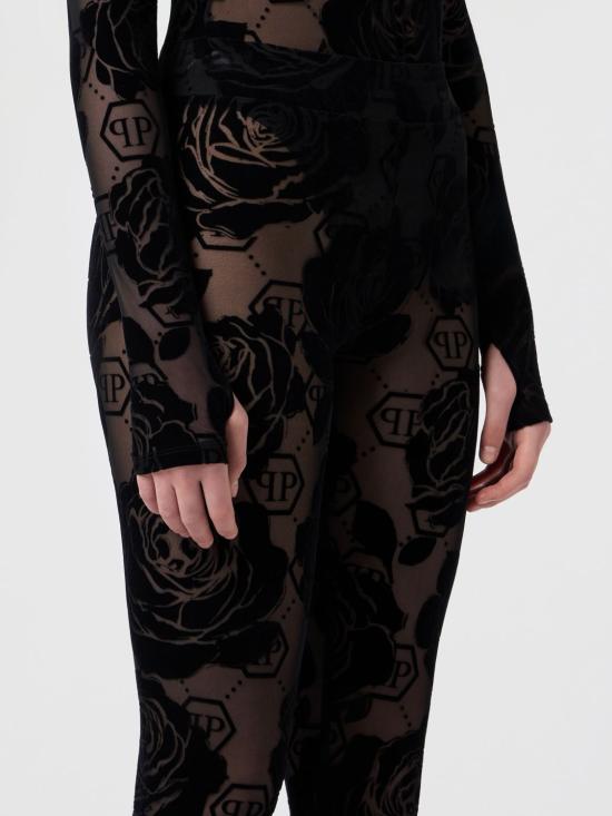 26FW 필립 플레인 팬츠 FAFCWJT2269PTE067N 02 Black - PHILIPP PLEIN