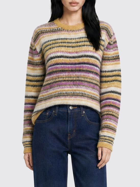 26FW 이자벨마랑에뚜왈 스웨터 PU0957FAD3L17E 10MD Mustard