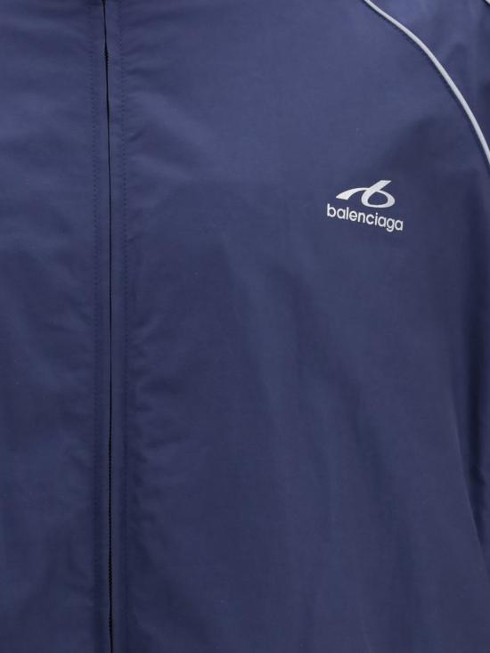 26FW 발렌시아가 캐주얼 트랙 자켓 A001YQTPQ38 6641 Navy - BALENCIAGA