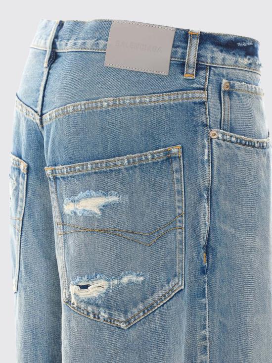 26FW 발렌시아가 데님 팬츠 745213TDW14 5002 Blue - BALENCIAGA