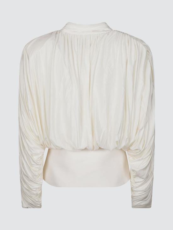 26FW 셀프 포트레이트 탑 AW26009TBC White - SELF PORTRAIT