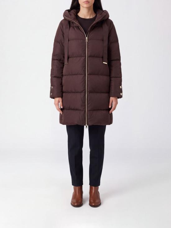 26FW 에르노 새틴 A-셰이프 재킷 PI1304D12170Z 8810 Brown