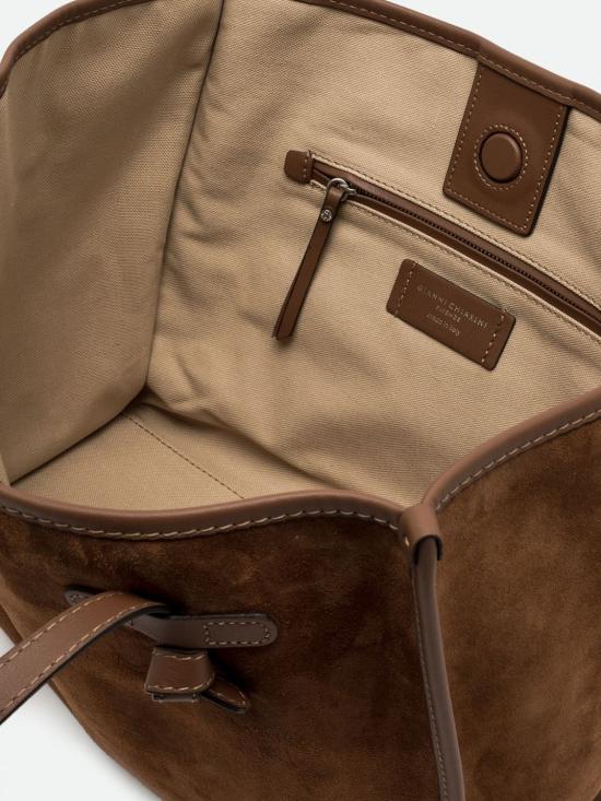 26FW 지아니 끼아리니 숄더백 BS8990CMPL COGNAC Hazel - GIANNI CHIARINI