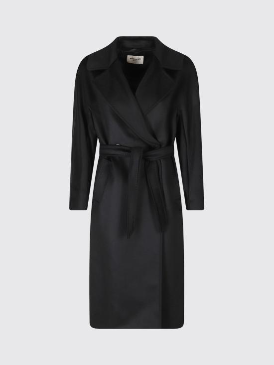 26FW 위켄드막스마라 코트 2625016021600 013 Black