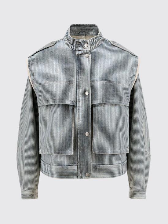 26FW 이자벨마랑에뚜왈 자켓 VE0687FAD3H02E BUWE Blue - ISABEL MARANT ETOILE