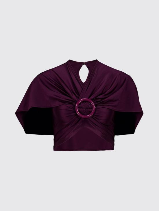 26FW 파코라반 탑 26AJTO266VI0267 P534 Violet - PACO RABANNE