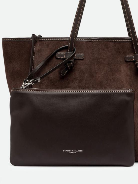 26FW 지아니 끼아리니 숄더백 BS8990CMPL 2107 Coffee - GIANNI CHIARINI