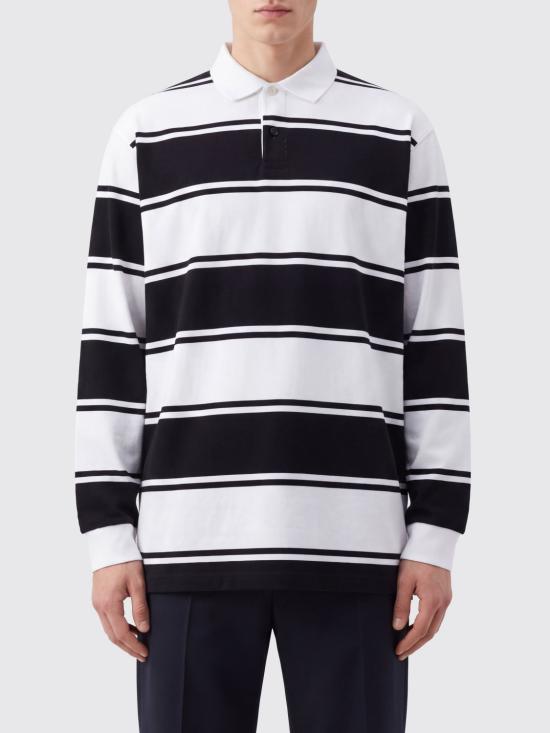 26FW 발렌시아가 폴로 티셔츠 A00189TUVW7 1070 Black