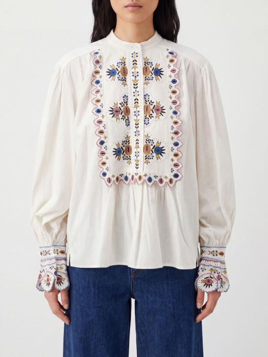 26FW 이자벨마랑에뚜왈 탑 HT0904FAD3J06E 23EC Beige