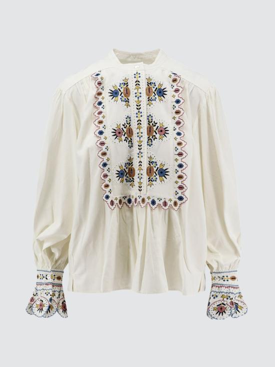 26FW 이자벨마랑에뚜왈 탑 HT0904FAD3J06E 23EC Beige - ISABEL MARANT ETOILE