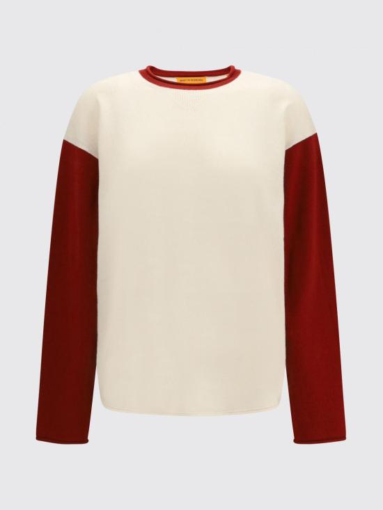 26FW 게스트 인 레지던스 스웨터 U45910JL CREAM CARMINE Yellow Cream - GUEST IN RESIDENCE