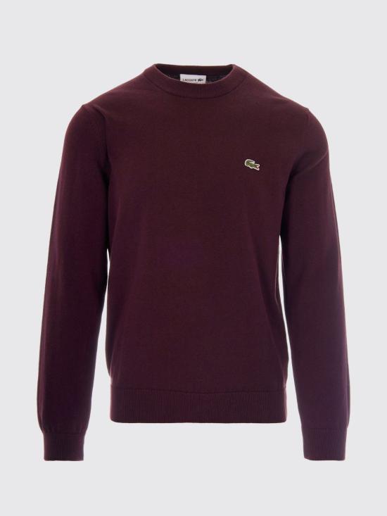 26FW 라코스테 스웨터 0128 3KE Burgundy - LACOSTE