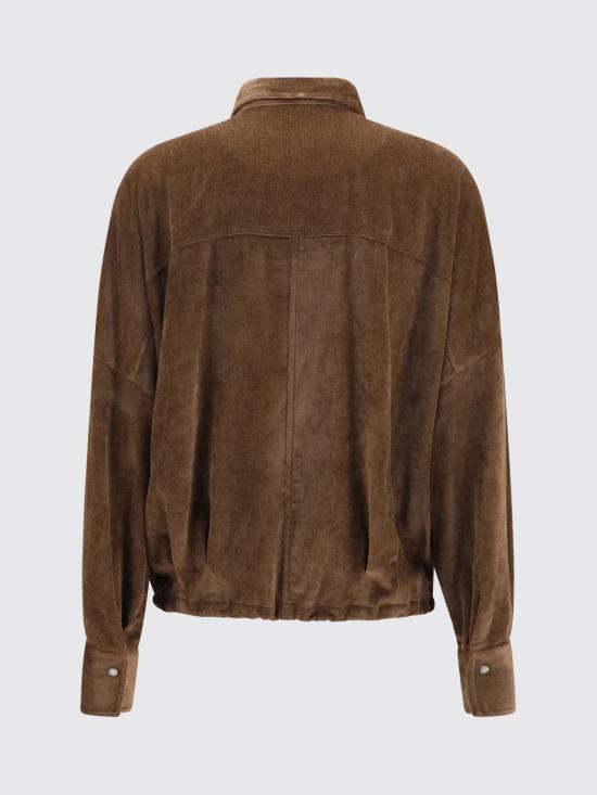 26FW 브루넬로 쿠치넬리 셔츠 MP547M1V06 C9812 Brown - BRUNELLO CUCINELLI
