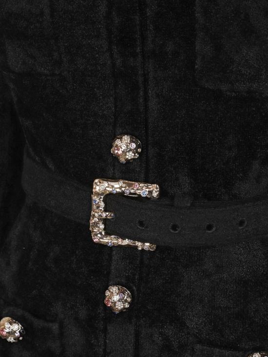 26FW 셀프 포트레이트 롱 원피스 AW26099MB Black - SELF PORTRAIT