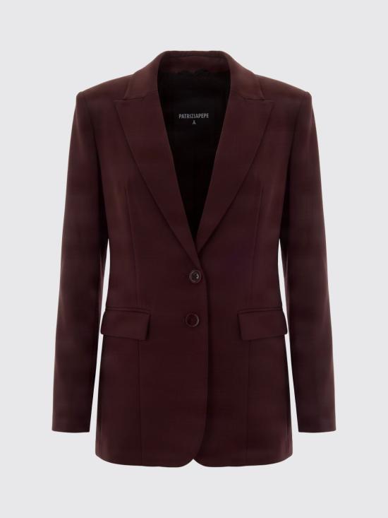 26FW 파트리지아페페 자켓 8S0096A6F5 B887 Brown - PATRIZIA PEPE