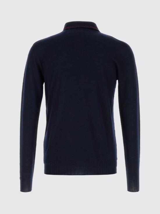 26FW 발렌시아가 폴로 티셔츠 875653T1784 8065 Navy - BALENCIAGA