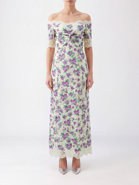 26FW 파코라반 롱 원피스 26AJRO106PA0561 V525 Violet