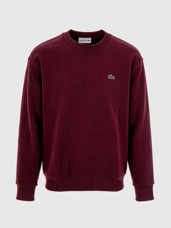 26FW 라코스테 긴팔 티셔츠 8868 3KE Red Purple - LACOSTE