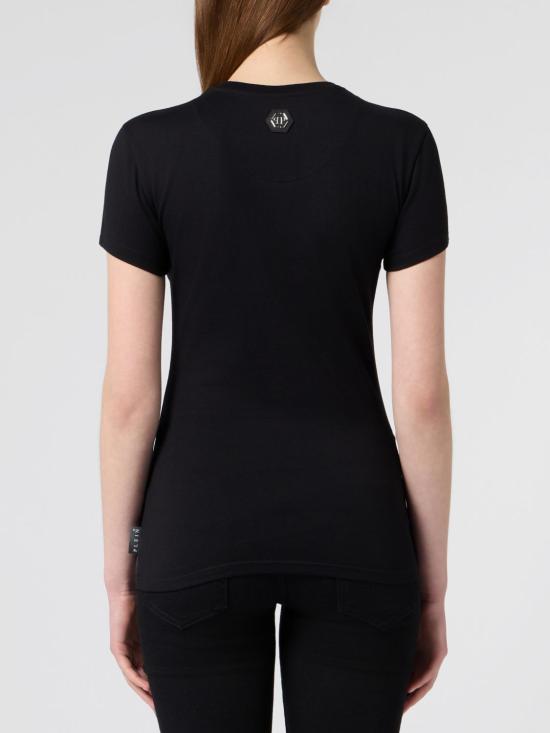 26FW 필립 플레인 반팔 티셔츠 FAFCWTK3983PJY002N 02 Black - PHILIPP PLEIN