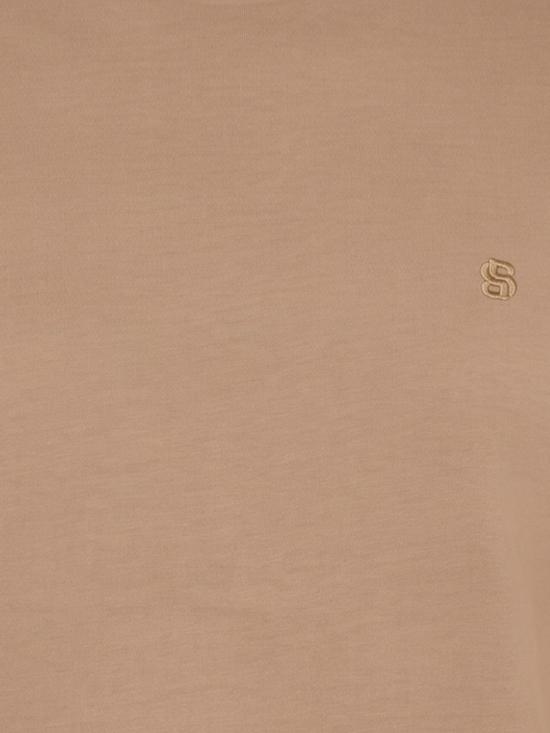 26FW 보스 반팔 티셔츠 50570889 260 Beige - BOSS