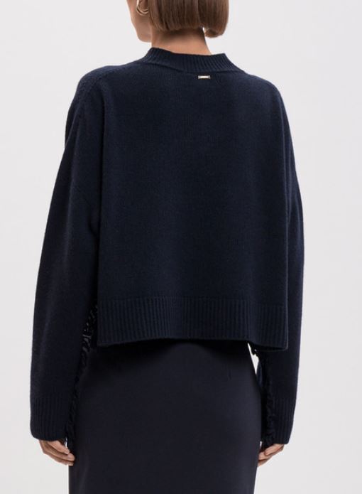 26FW 트윈셋 스웨터 262TT3211 S2104111956 CLASSIC BLUE - TWINSET
