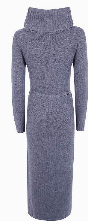 26FW 트윈셋 미디 원피스 262TT3212 S2114412840 GRIGIO ANTRACITE - TWINSET
