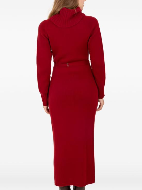 26FW 트윈셋 미디 원피스 262TT3212 S2114414100 BLOODY MARY - TWINSET