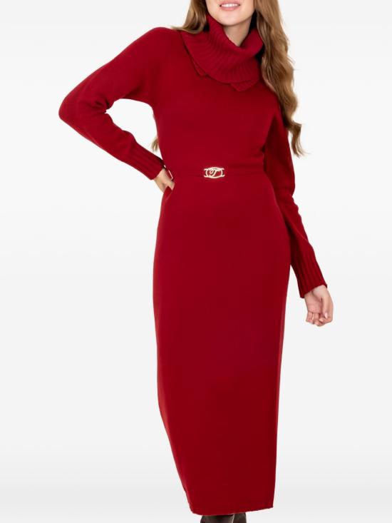 26FW 트윈셋 미디 원피스 262TT3212 S2114414100 BLOODY MARY - TWINSET
