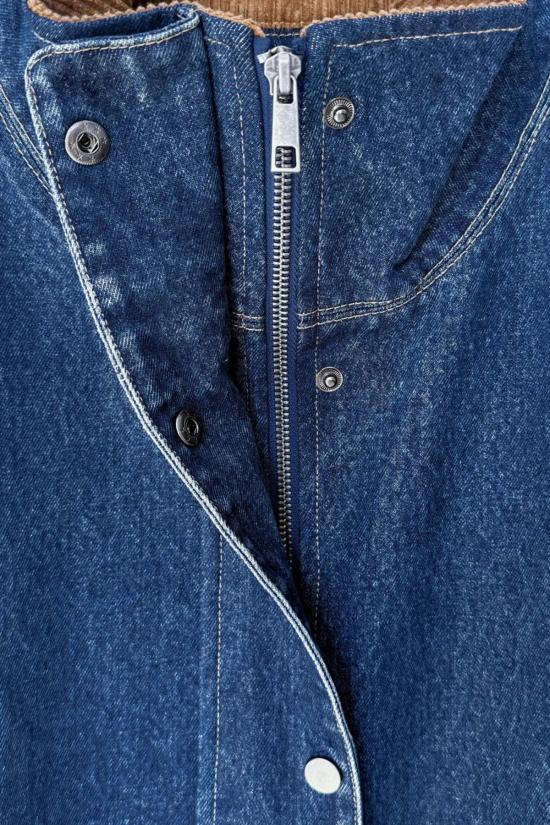  르 본 숍 데님 자켓 Le Bon Shoppe 블레어 재킷 블루 데님 - LE BON SHOPPE