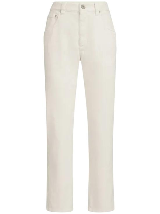 26FW 브루넬로 쿠치넬리 팬츠 M0H81P5847C9815 White