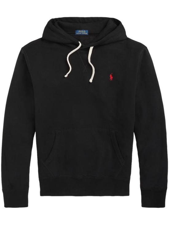 26FW 폴로 랄프로렌 포니로고 자수 후드 티셔츠 710766778008 Black