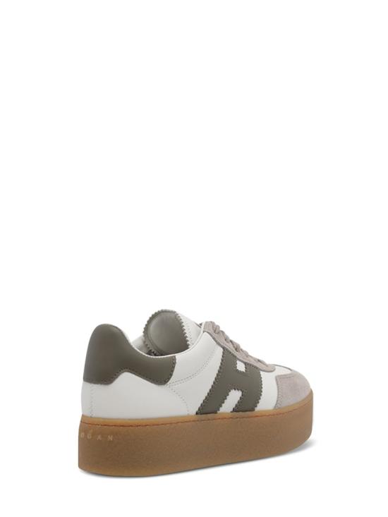 26FW 호간 COOL 쿨 스니커즈 HXW6980FB60UHC0RZRBEIGE WHITE OLIVE Grey - HOGAN