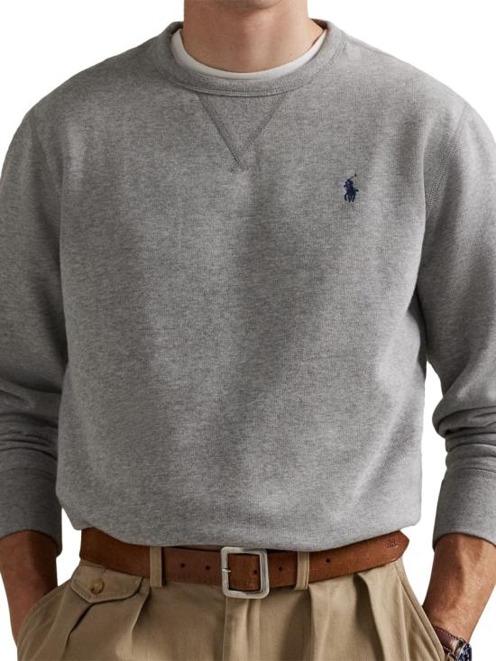 26FW 폴로 랄프로렌 포니 로고 자수 맨투맨 710766772004 White - POLO RALPH LAUREN