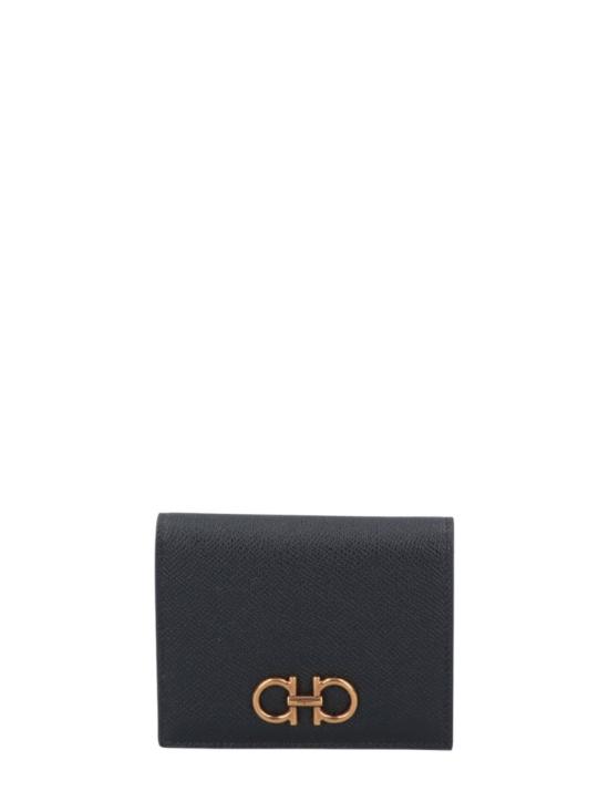 26FW 살바토레 페라가모 간치니 반지갑 726512001 Black