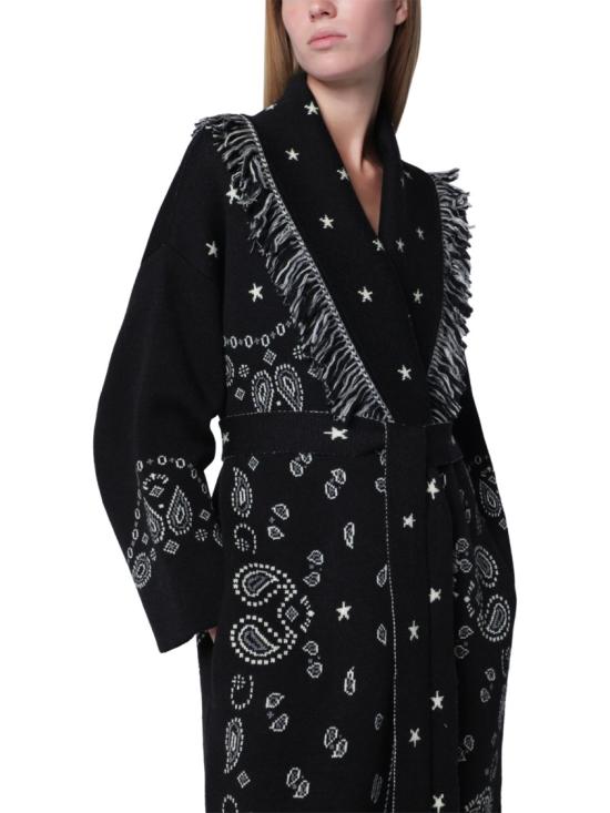26FW 알라누이 코트 LWHQ003E26KNI0041084BLACK MULTICOLOR - ALANUI
