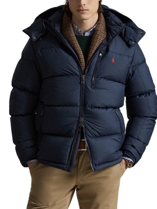 26FW 폴로 랄프로렌 고햄 다운 자켓 710968278003 Black - POLO RALPH LAUREN