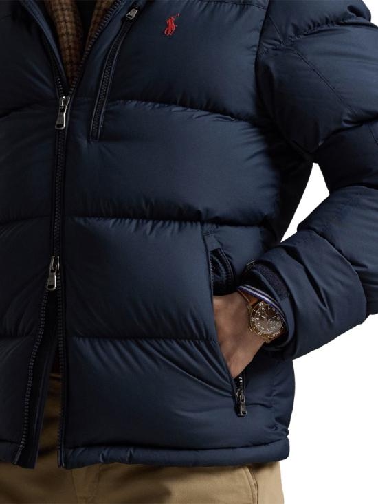26FW 폴로 랄프로렌 고햄 다운 자켓 710968278003 Black - POLO RALPH LAUREN