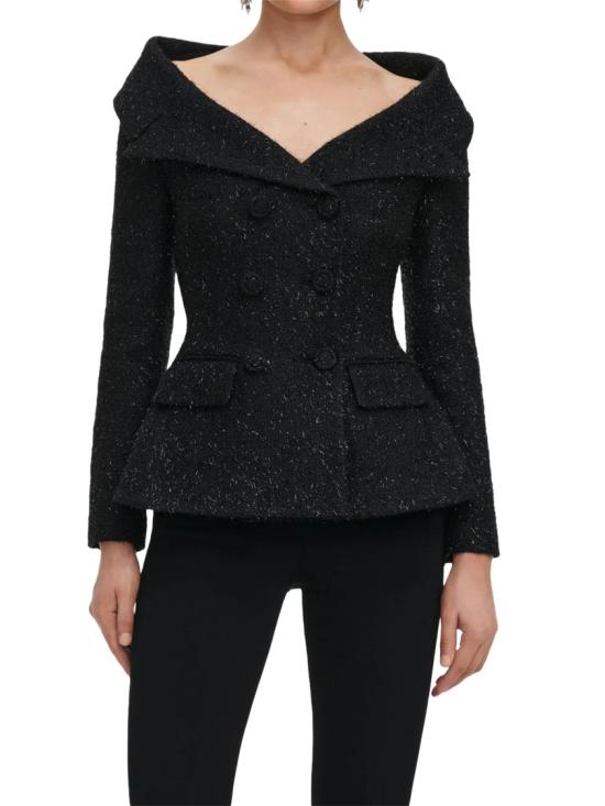 26FW 셀프 포트레이트 자켓 AW26 057J BBLACK