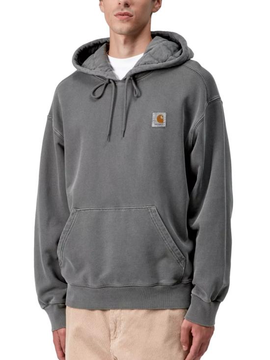 26FW 칼하트 WIP 비스타 후드 티셔츠 I02952389GD Grey - CARHARTT WIP