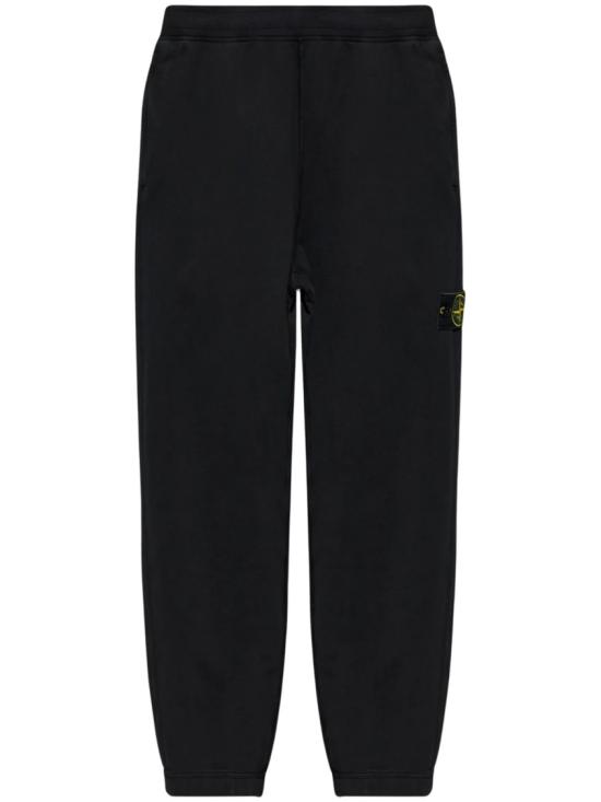 26FW 스톤 아일랜드 오가닉 코튼 플리스 루즈핏 조거 포켓 팬츠 오가닉 코튼 플리스 루즈핏 조거 포켓 팬츠 S156200002S0051V0029 Black
