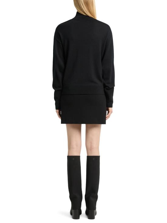 26FW 쿠레쥬 니트웨어 326MPU281FI00859999 Black - COURREGES